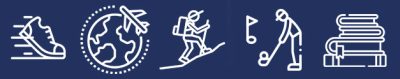 freizeitinteressen_robert-ulm Icons für Laufen, BErgsteigen, Golfen und lesen - Symbole für Freizeitaktivitäten von Robert Ulm Businesscoach und Unternehmensberater aus Salzburg